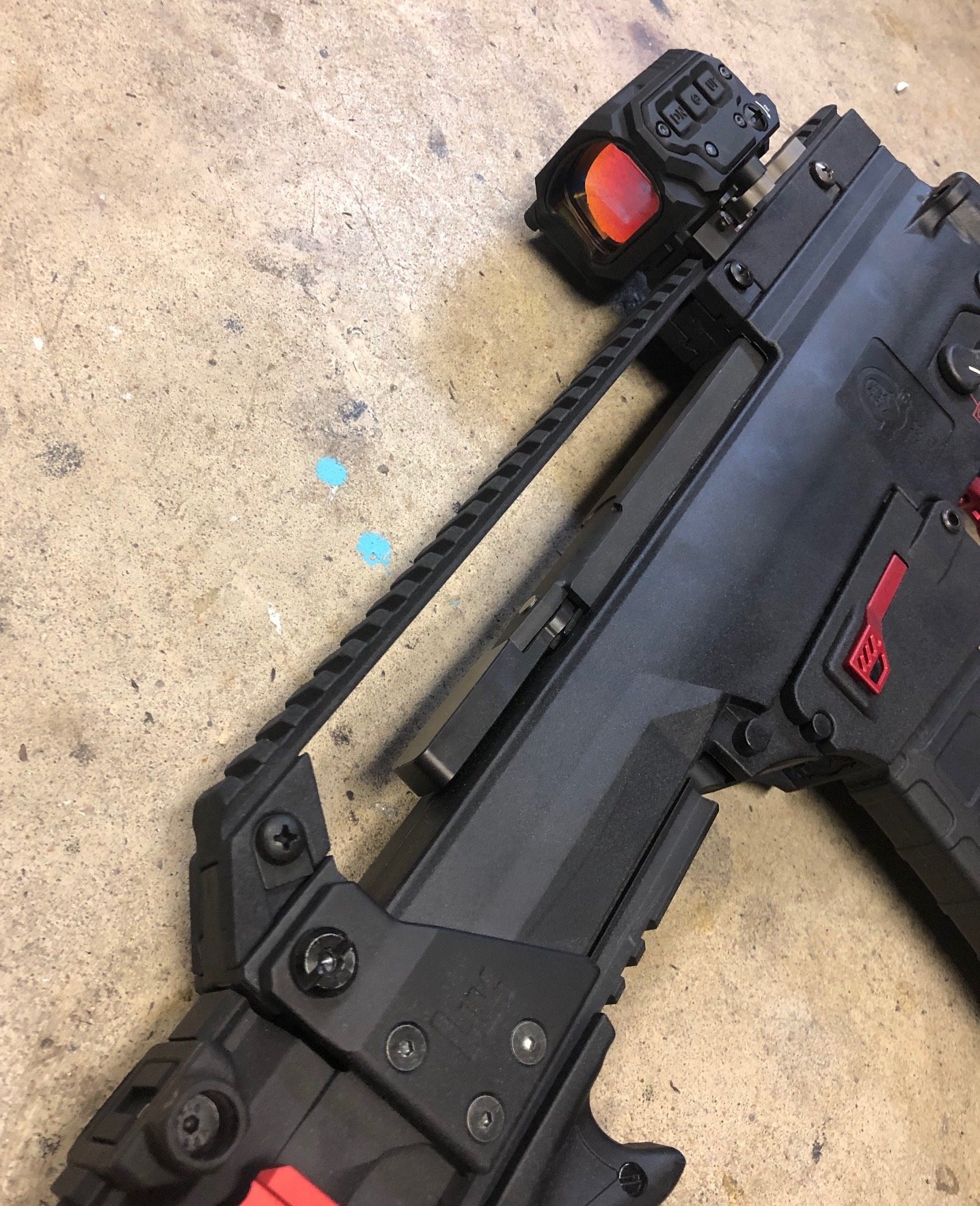 G36 Low rise Top rail