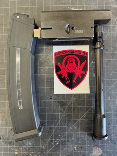 UMP - TMP - USC 9mm Carrier, Barrel, Mag Conversion Kit