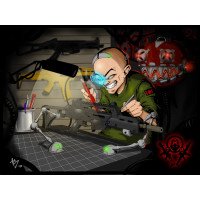 TommyBuilt Limited Print by Tom Strait Art 