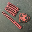 UMP 4 Piece rail kit Red