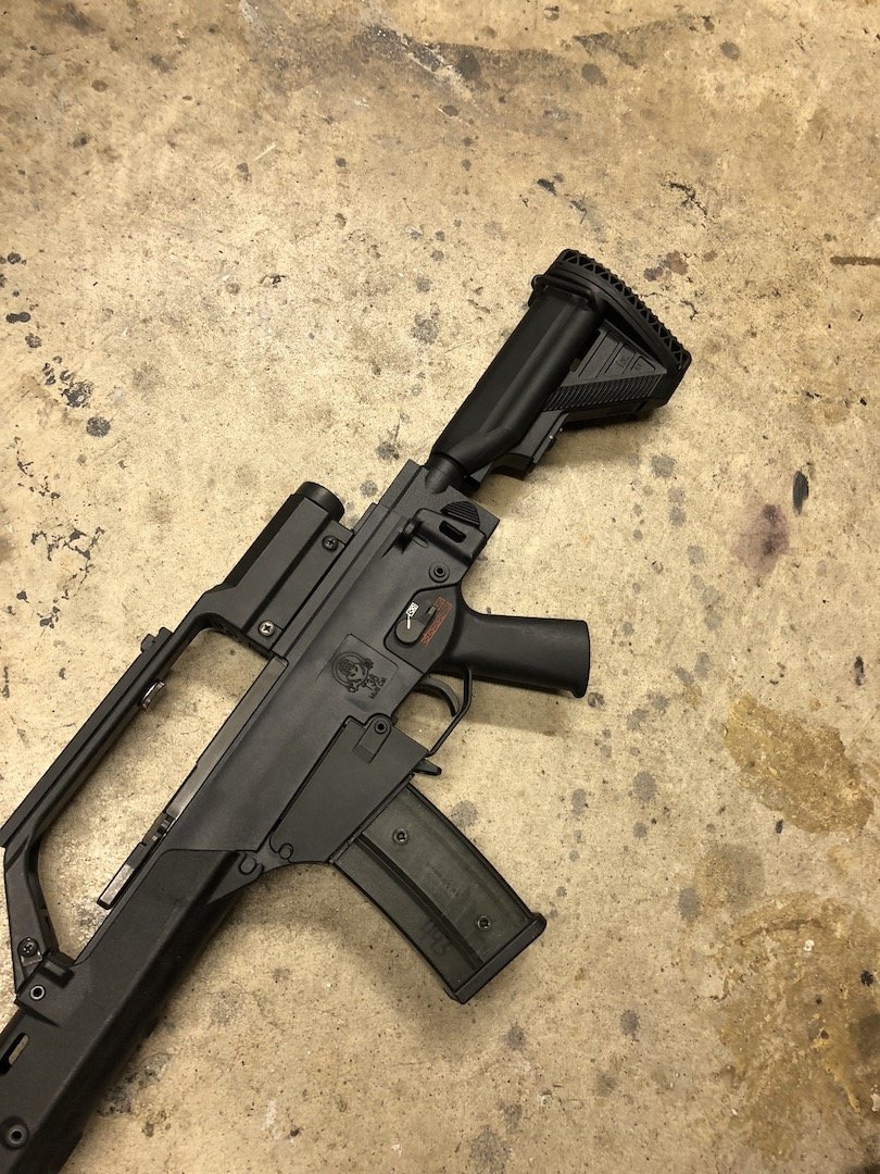 G36  To AR Mil Spec buffer Adaptor
