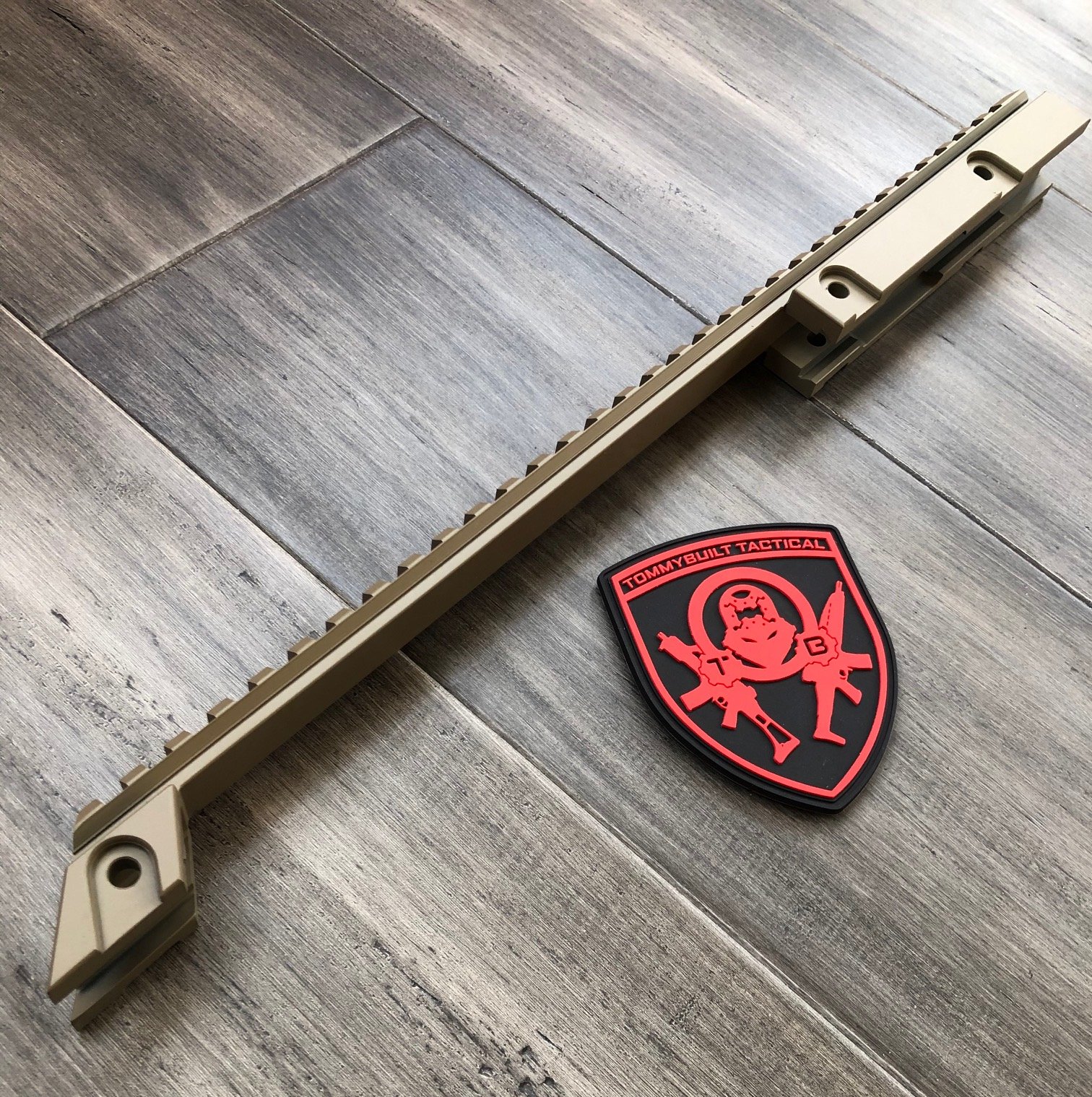 Low Rise Top Rail FDE